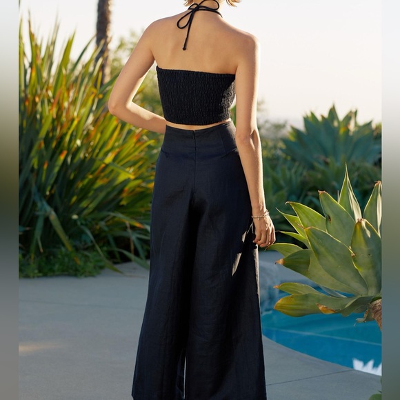 Linen Pants Two Piece Set - Picture 2 of 8